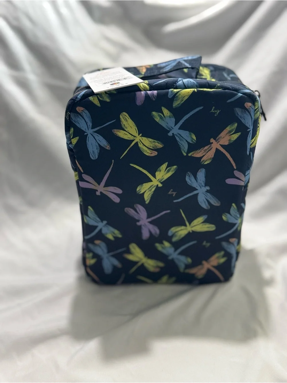 Lug Wingback Hanging Toiletry Case - Dragonfly Icepop